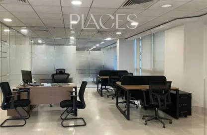 Office Space - Studio - 4 Bathrooms for rent in V90 - North Teseen St. - The 5th Settlement - New Cairo City - Cairo