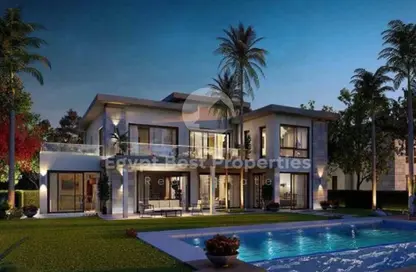 Twin House - 4 Bedrooms - 5 Bathrooms for sale in Swan Lake Residence - 5th Settlement Compounds - The 5th Settlement - New Cairo City - Cairo