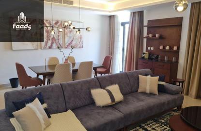 Apartment - 2 Bedrooms - 4 Bathrooms for rent in Cairo Festival City - North Investors Area - New Cairo City - Cairo