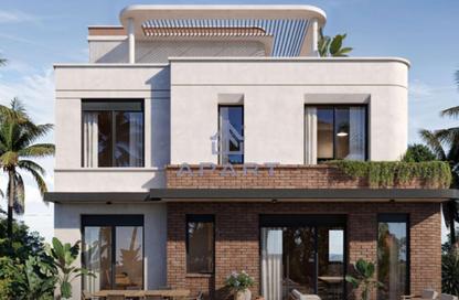 Villa - 4 - 4 for sale in Crescent Walk - 5th Settlement Compounds - The 5th Settlement - New Cairo City - Cairo