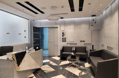 Office Space - Studio - 2 Bathrooms for rent in Cairo Business Plaza - North Teseen St. - The 5th Settlement - New Cairo City - Cairo