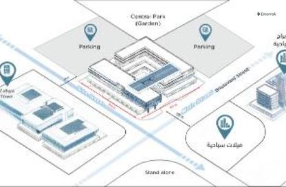 Clinic - 2 Bedrooms - 1 Bathroom for sale in Zahya New Mansoura - New Mansoura - Al Daqahlya