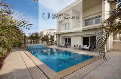 Villa - 5 Bedrooms - 6 Bathrooms for rent in Cairo Festival City - North Investors Area - New Cairo City - Cairo