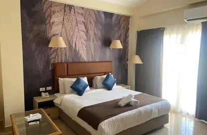 Apartment - 1 Bedroom - 1 Bathroom for rent in American University Housing District - 5th Settlement Compounds - The 5th Settlement - New Cairo City - Cairo