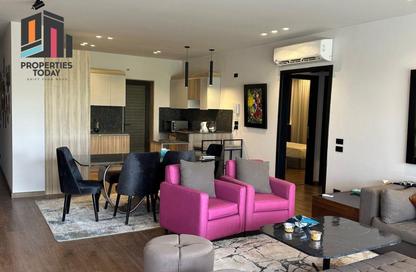Apartment - 2 Bedrooms - 2 Bathrooms for rent in Lake View Residence - 5th Settlement Compounds - The 5th Settlement - New Cairo City - Cairo