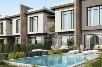 Townhouse - 3 Bedrooms - 4 Bathrooms for sale in Creek Town - The 1st Settlement - New Cairo City - Cairo