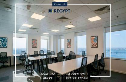 Office Space - Studio - 7+ Bathrooms for rent in Mohamed Mazhar St. - Zamalek - Cairo