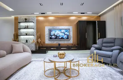 شقة - 3 غرف نوم - 2 حمامات للايجار في اللوتس الشمالي - حى اللوتس - مدينة القاهرة الجديدة - القاهرة