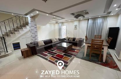 Duplex - 3 Bedrooms - 3 Bathrooms for rent in Six West - Beverly Hills - Sheikh Zayed Compounds - Sheikh Zayed City - Giza
