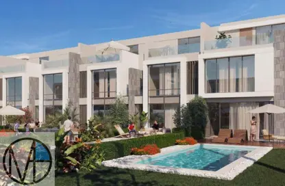 Townhouse - 4 Bedrooms - 4 Bathrooms for sale in El Patio Jade - New Capital Compounds - New Capital City - Cairo