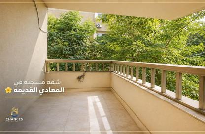 شقة - 3 غرف نوم - 2 حمامات للبيع في شارع 6 - المعادي - حي المعادي - القاهرة