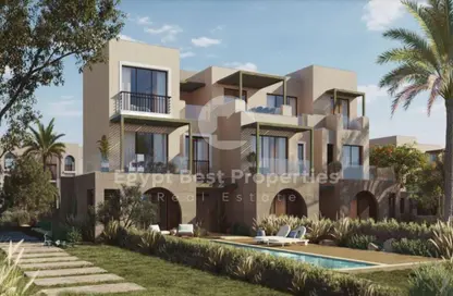 Townhouse - 3 Bedrooms - 3 Bathrooms for sale in Makadi Heights - Makadi Orascom Resort - Makadi - Hurghada - Red Sea