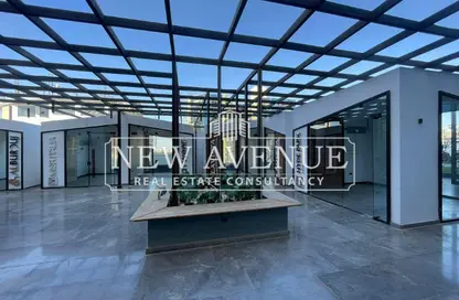 Office Space - 1 Bedroom - 1 Bathroom for rent in Bank Center Street - South Teseen St. - The 5th Settlement - New Cairo City - Cairo