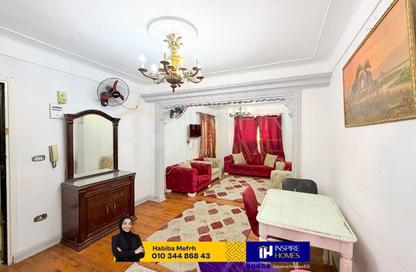 شقة - 2 غرف نوم - 1 حمام للايجار في شارع إسكندر إبراهيم - ميامي - حي اول المنتزة - الاسكندرية