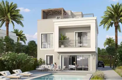 فيلا - 4 غرف نوم - 4 حمامات للبيع في بيل فى - مدينة زايد الجديدة - الشيخ زايد - الجيزة