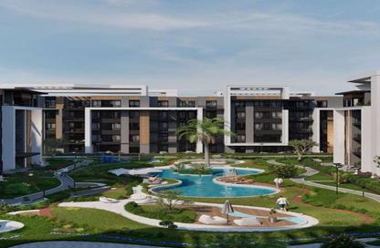 Apartment - 2 Bedrooms - 1 Bathroom for sale in ZAT - Hadayek October - 6 October City - Giza