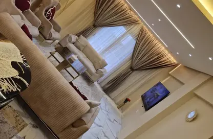 شقة - 2 غرف نوم - 2 حمامات للبيع في جاليريا ريسيدنس - المستثمرين الجنوبية - مدينة القاهرة الجديدة - القاهرة