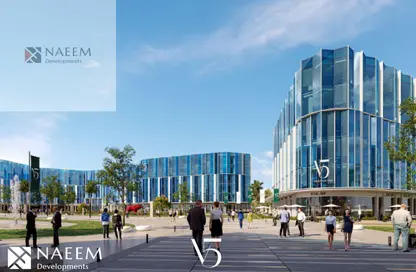 Office Space - 1 Bedroom - 2 Bathrooms for sale in Smart Village - Cairo Alexandria Desert Road - 6 October City - Giza