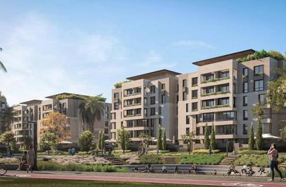 Apartment - 2 Bedrooms - 1 Bathroom for sale in Aqmar - Al Wahat Road - 6 October City - Giza