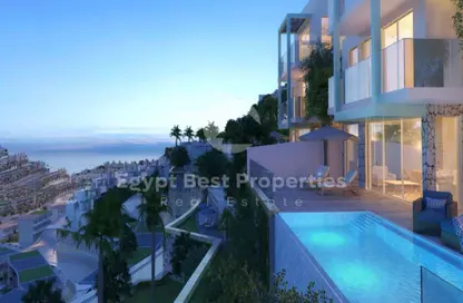 (بنتهاوس  (روف - 3 غرف نوم - 3 حمامات للبيع في المونت جلاله - العين السخنة - السويس