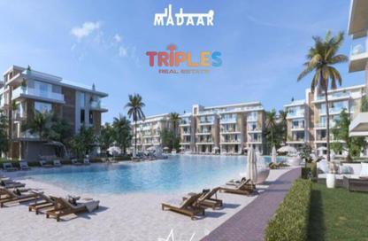 Chalet - 2 Bedrooms - 3 Bathrooms for sale in Azha North - Ras Al Hekma - North Coast