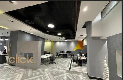 Office Space - Studio - 2 Bathrooms for rent in Al Sadat Axis - The 1st Settlement - New Cairo City - Cairo