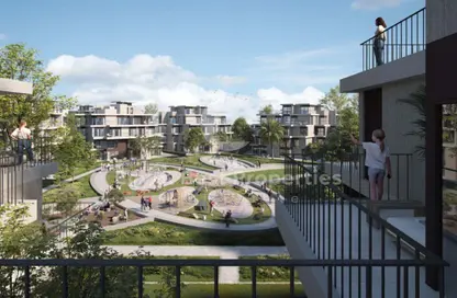 شقة - 2 غرف نوم - 2 حمامات للبيع في سولانا - مدينة زايد الجديدة - الشيخ زايد - الجيزة