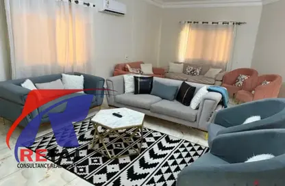Apartment - 3 Bedrooms - 3 Bathrooms for rent in Al Sheikh Hassan Maamoun St. - El Yasmeen 7 - El Yasmeen - New Cairo City - Cairo