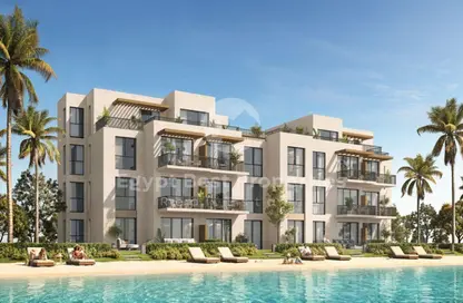 Chalet - 2 Bedrooms - 2 Bathrooms for sale in Azha North - Ras Al Hekma - North Coast