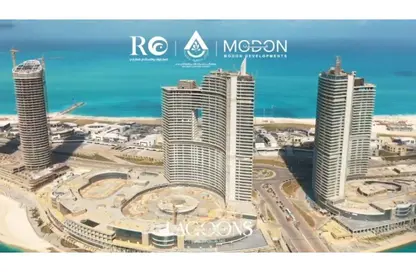 Chalet - 1 Bedroom - 1 Bathroom for sale in Lagoon - Al Alamein - North Coast