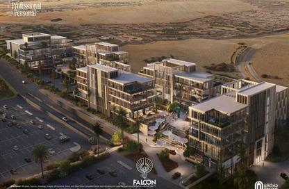 Office Space - Studio - 1 for sale in Waslet Dahshur Road - Sheikh Zayed City - Giza