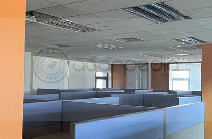 Office Space - Studio - 4 Bathrooms for rent in Bank Center Street - South Teseen St. - The 5th Settlement - New Cairo City - Cairo