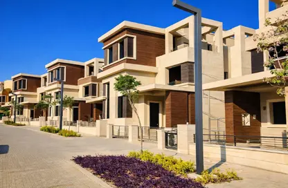 Townhouse - 5 Bedrooms - 5 Bathrooms for sale in New Giza - Cairo Alexandria Desert Road - 6 October City - Giza