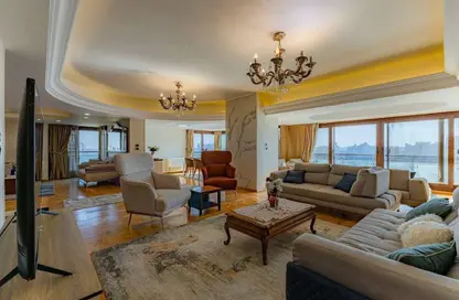 Apartment - 4 Bedrooms - 4 Bathrooms for sale in Abou Al Feda St. - Zamalek - Cairo