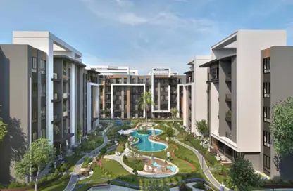 Apartment - 2 Bedrooms - 2 Bathrooms for sale in ZAT - Hadayek October - 6 October City - Giza