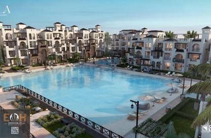 Apartment - 2 Bedrooms - 1 Bathroom for sale in Cala - Sahl Hasheesh - Hurghada - Red Sea