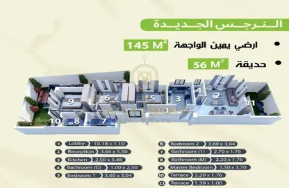 Apartment - 3 Bedrooms - 3 Bathrooms for sale in El Narges Buildings - Al Narges - New Cairo City - Cairo