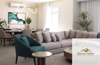 Apartment - 4 Bedrooms - 4 Bathrooms for rent in Garden Residence - Hyde Park - New Cairo City - Cairo