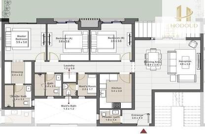 شقة - 3 غرف نوم - 3 حمامات للبيع في سيتي جيت - كمبوندات التجمع الخامس - التجمع الخامس - مدينة القاهرة الجديدة - القاهرة