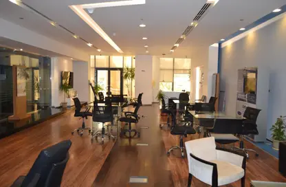 Office Space - 5 Bedrooms - 2 Bathrooms for rent in Bank Center Street - South Teseen St. - The 5th Settlement - New Cairo City - Cairo