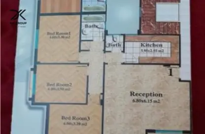 Apartment - 3 Bedrooms - 2 Bathrooms for sale in Loaloa El Ahram - 5th Settlement Compounds - The 5th Settlement - New Cairo City - Cairo