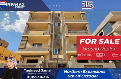 Duplex - 3 Bedrooms - 3 Bathrooms for sale in Beit Al Watan - Sheikh Zayed Compounds - Sheikh Zayed City - Giza