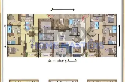 Apartment - 3 Bedrooms - 1 Bathroom for sale in Toreel Area - Al Mansoura - Al Daqahlya