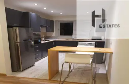 Apartment - 1 Bedroom - 1 Bathroom for rent in Palm Hills Village Gate - South Investors Area - New Cairo City - Cairo