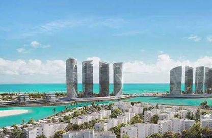 Chalet - 2 Bedrooms - 2 Bathrooms for sale in Palm Hills New Alamein - New Alamein City - Al Alamein - North Coast