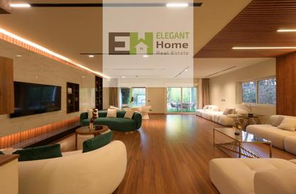 Villa - 4 Bedrooms - 4 Bathrooms for rent in Al Jazeera - 5th Settlement Compounds - The 5th Settlement - New Cairo City - Cairo