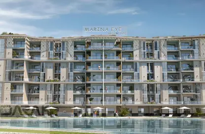 شقق فندقية - 3 غرف نوم - 3 حمامات للبيع في مارينا 1 - مارينا - العلمين - الساحل الشمالي