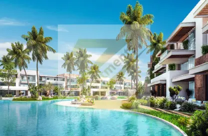 شاليه - غرفة نوم - 1 حمام للبيع في أزهى - العين السخنة - السويس