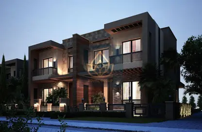 Twin House - 4 Bedrooms - 5 Bathrooms for sale in New Giza - Cairo Alexandria Desert Road - 6 October City - Giza