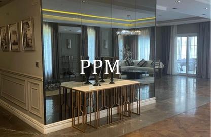 Twin House - 3 Bedrooms - 4 Bathrooms for rent in North Rehab - New Cairo City - Cairo